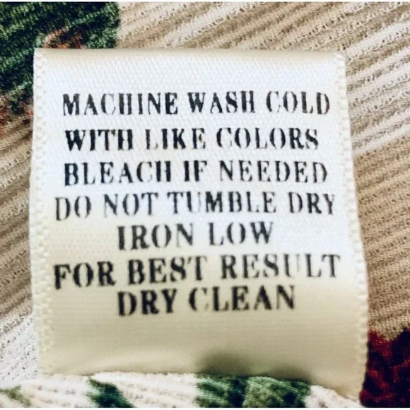 NWT Loveriche Boho Botanical Floral High Neck LS Keyhole Blouse Top Size L - Picture 11 of 12